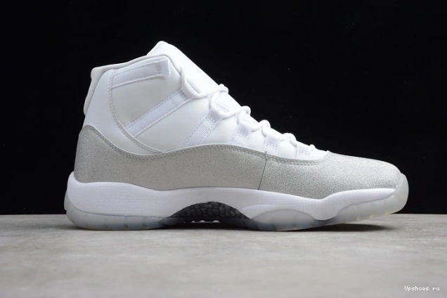 Metallic Jordan 11 AR0715-100 SilverVast Air Grey White WMNS 0416